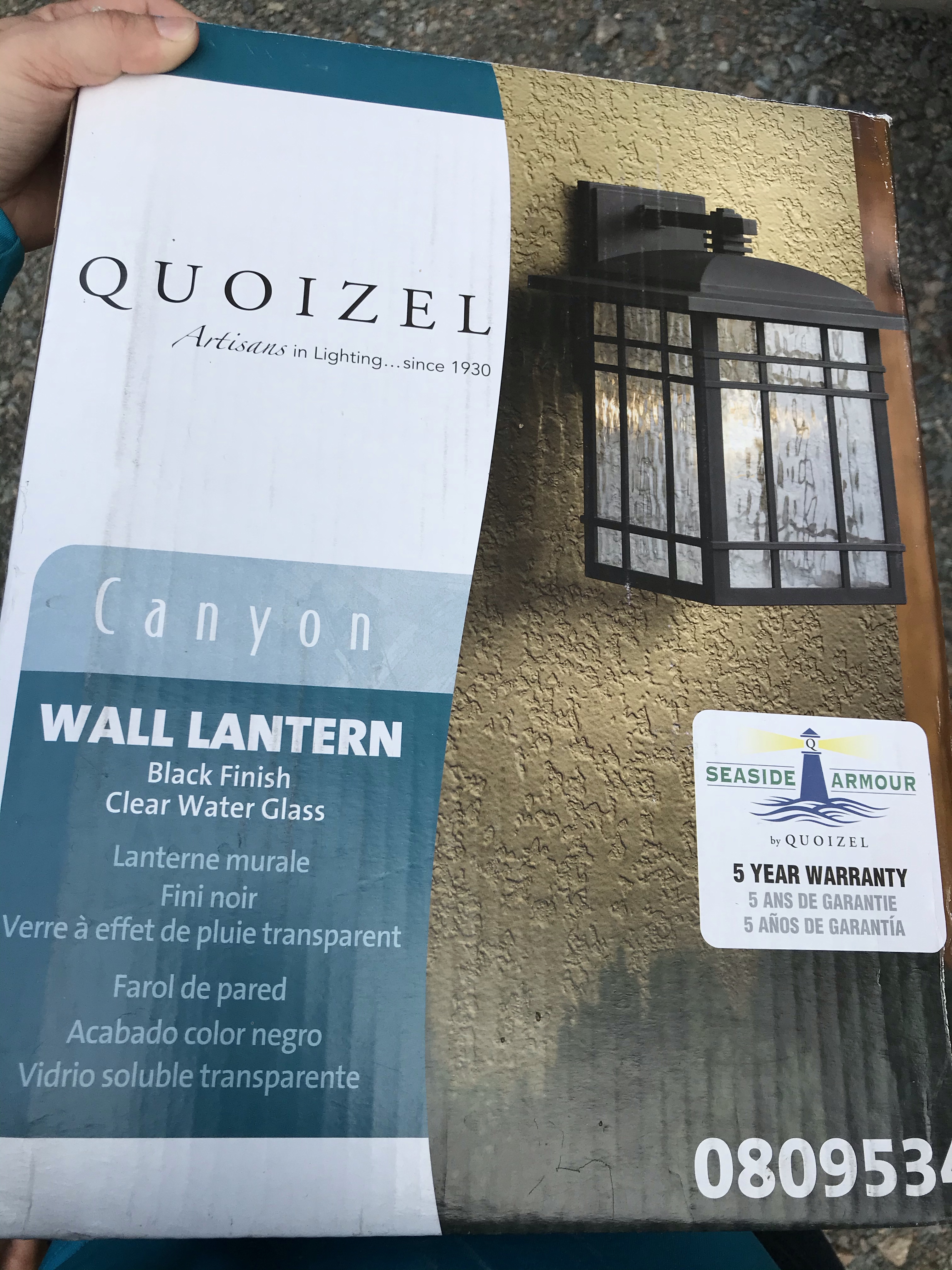 Wall Lantern Light Upgrade Exterior