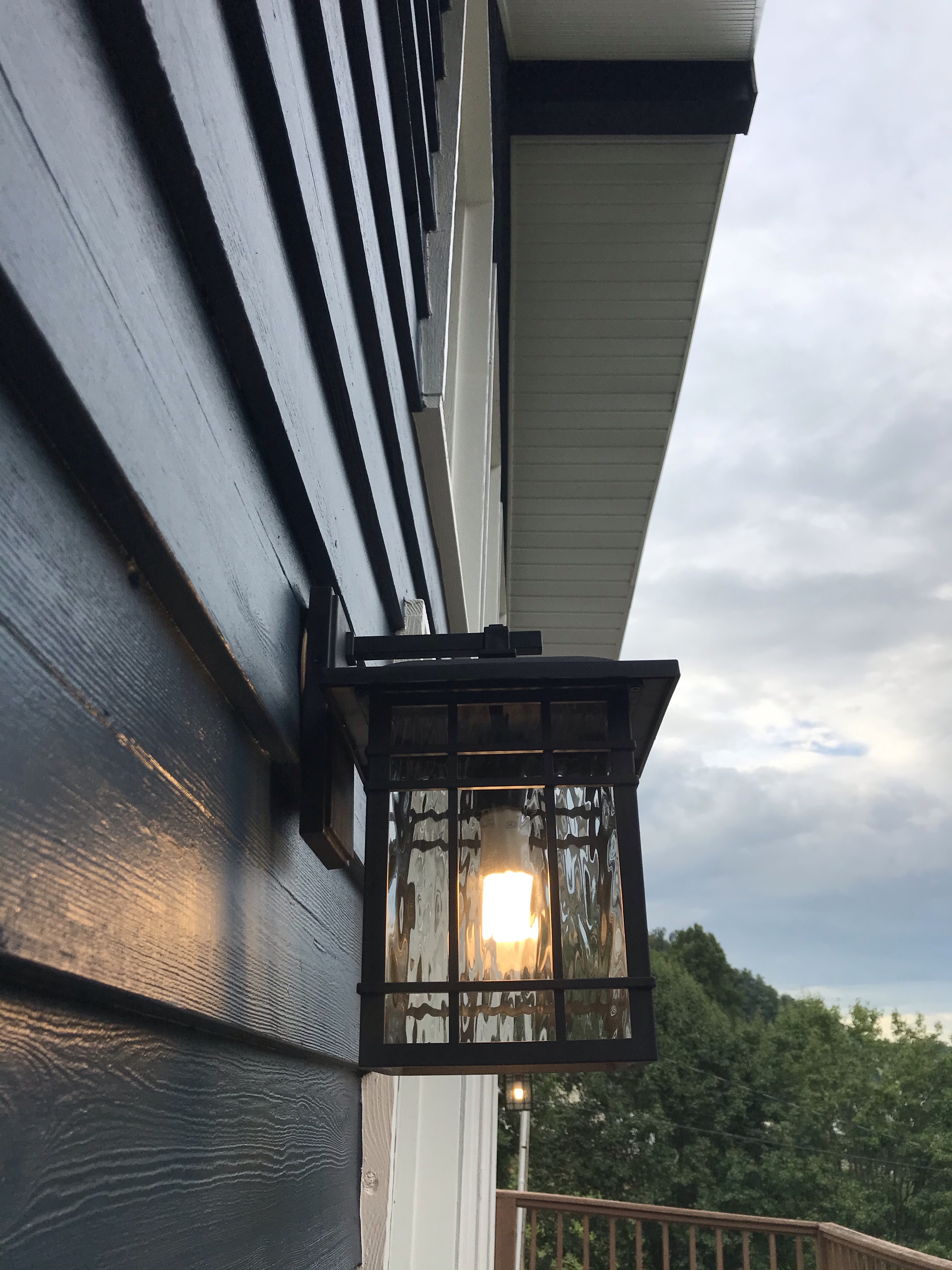 New Exterior Wall Lantern Light
