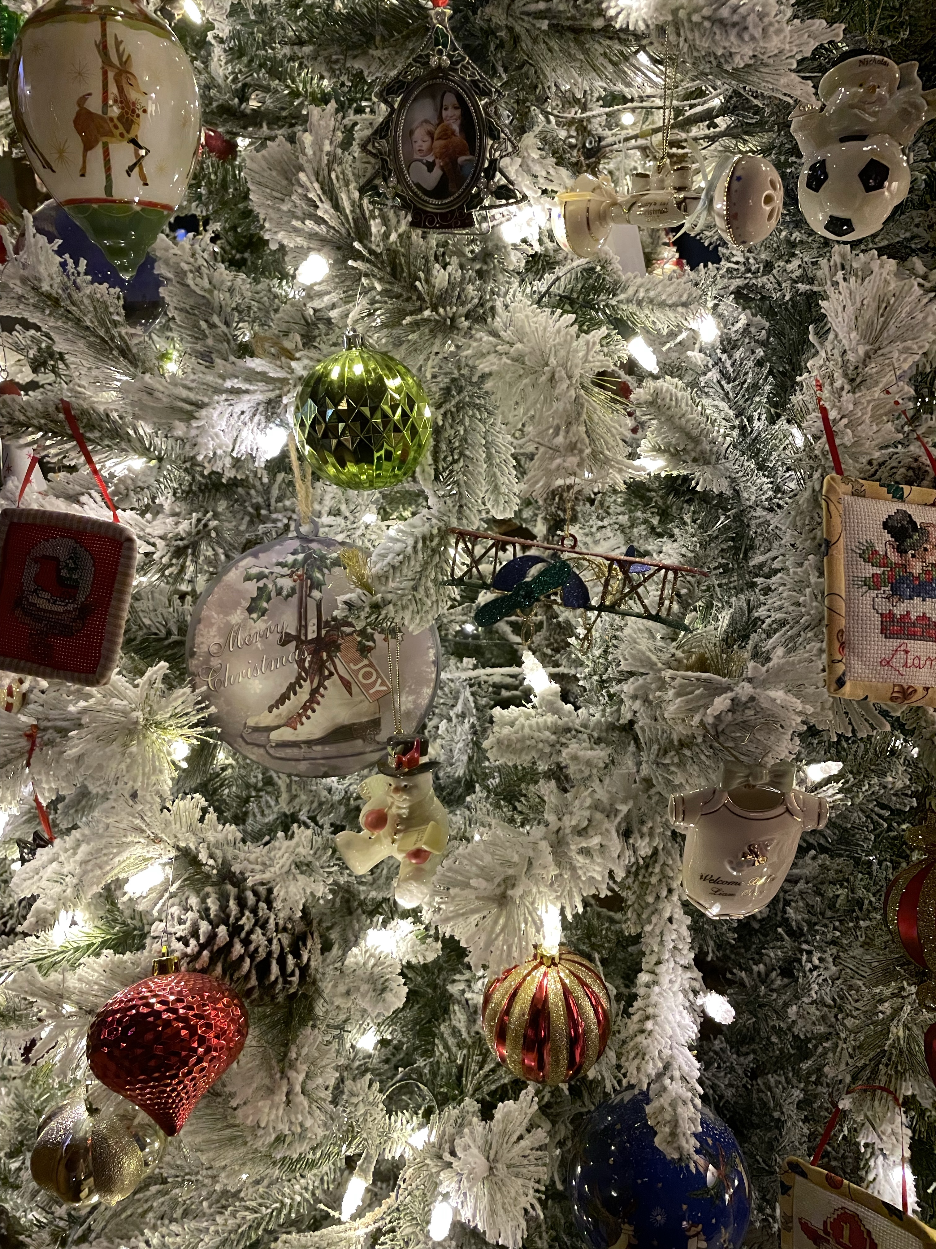 Frosted Christmas Tree