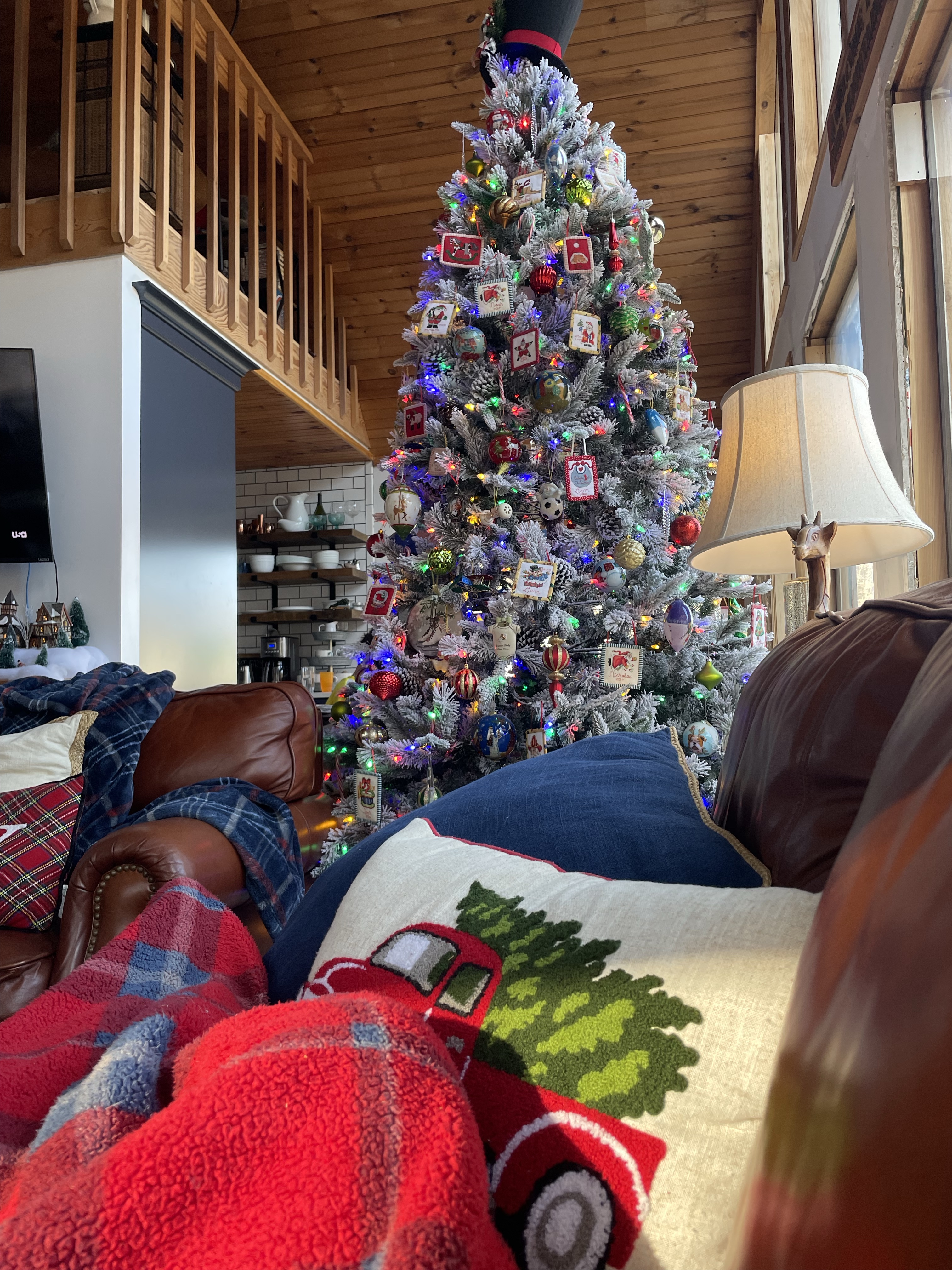 Frosted Christmas Tree